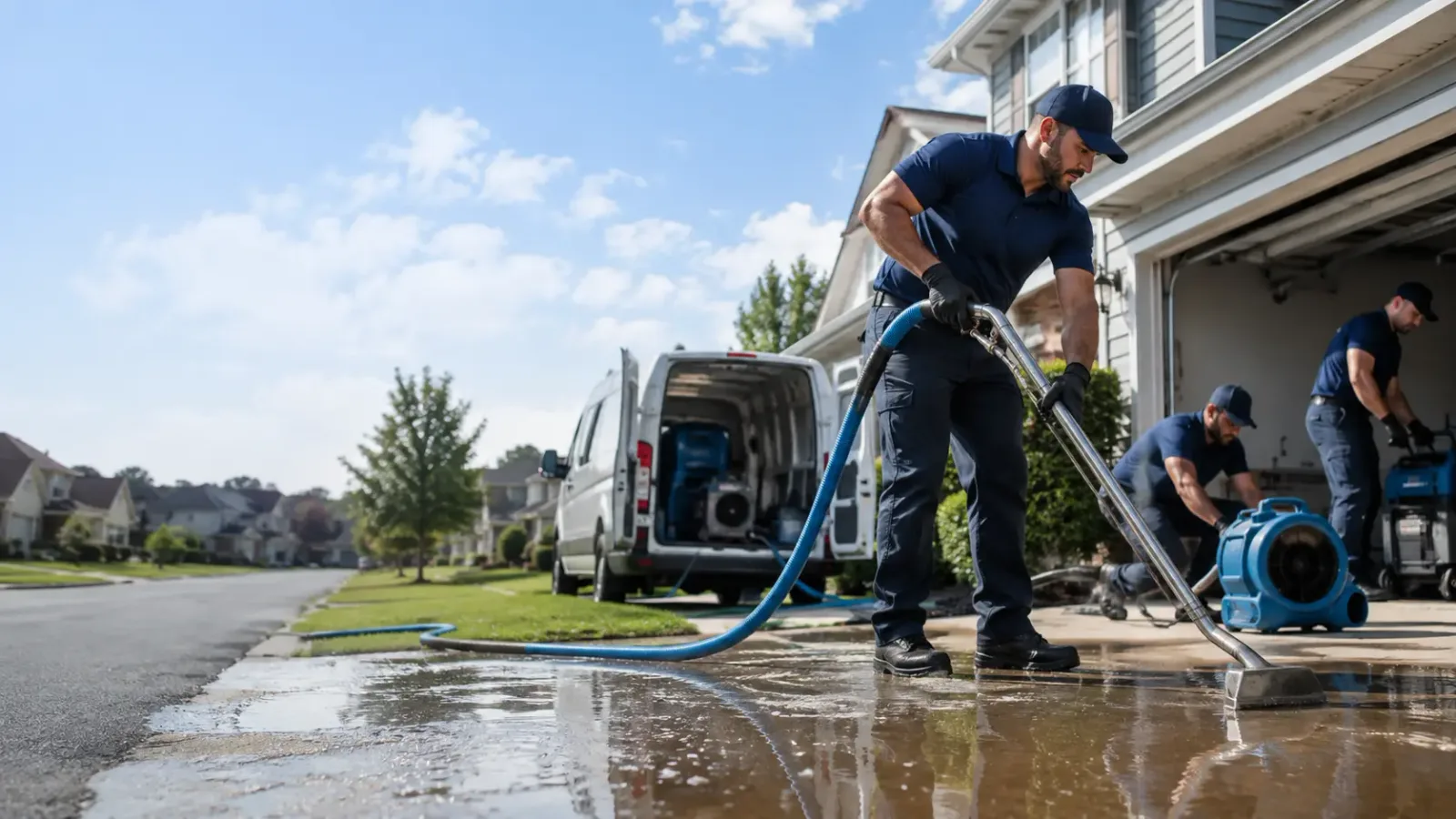 Flood Damage Restoration in Allen Park, MI